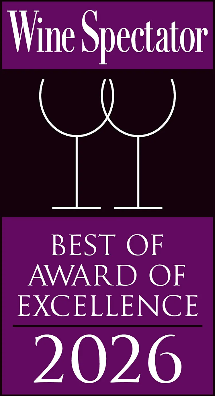 Wine Spectator Best of Award of Excellence 2026